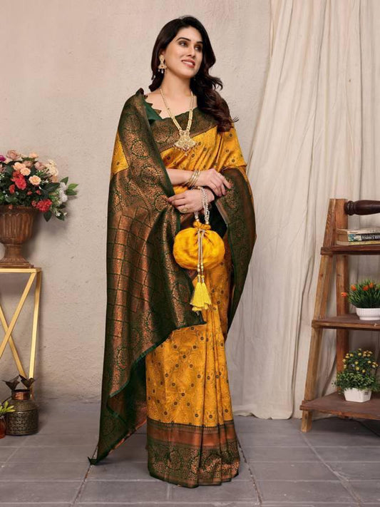 BANARASI SOFT SILK SAREE