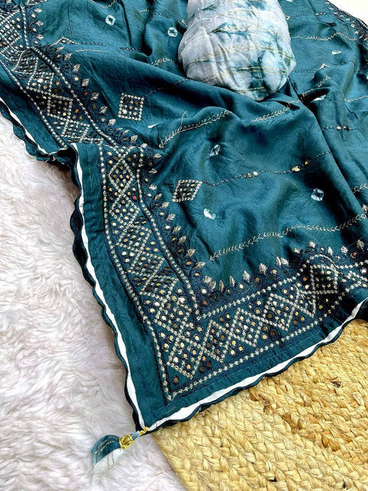 beautiful soft cotton saree