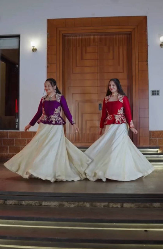 New Traditional Lehenga Blouse Full Stitch Party Wear Dress