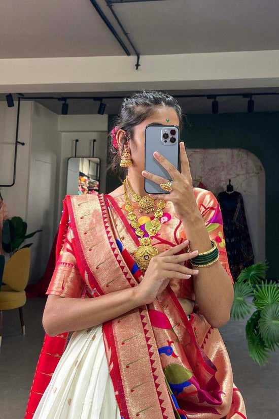 Trendy and Traditional Paithani  Lehenga  Choli