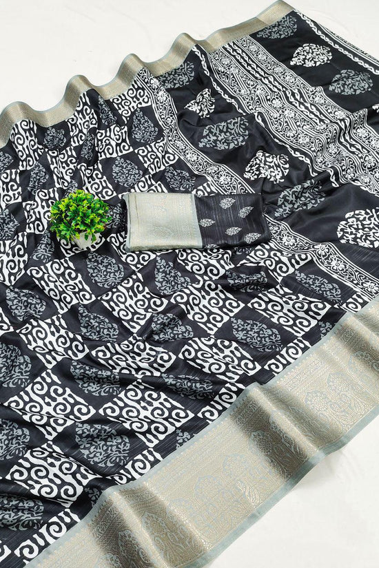 Soft Dola silk Digital Printed Kalamkari sarees