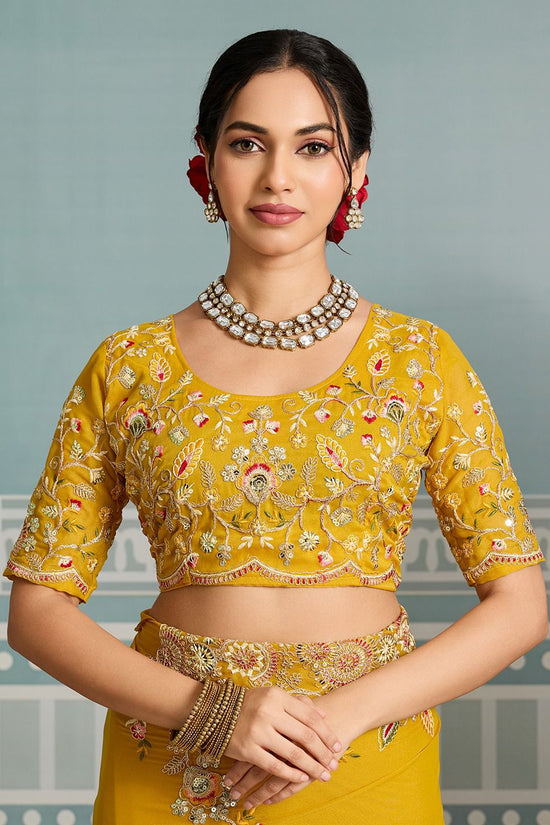 Wedding Special Party Wear Soft Star Georgette Saree