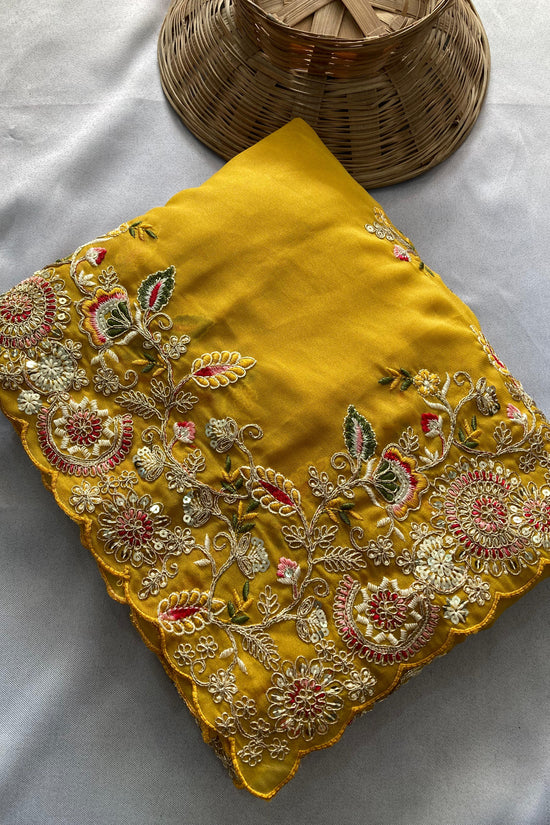 Wedding Special Party Wear Soft Star Georgette Saree