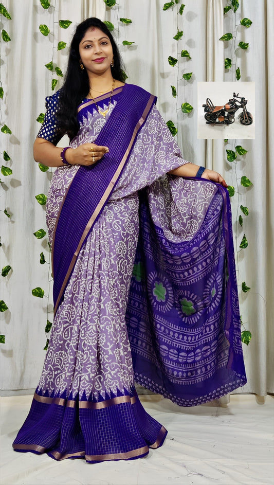 Beautiful soft Georgette sarees