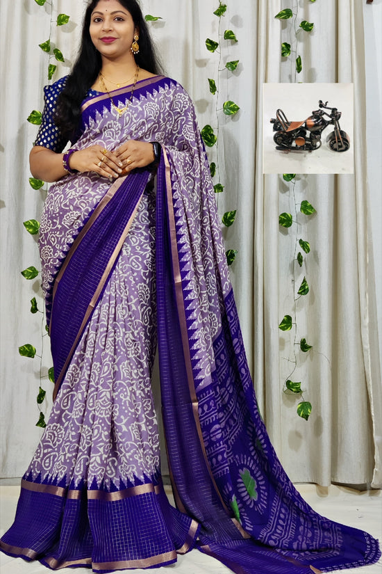 Beautiful soft Georgette sarees