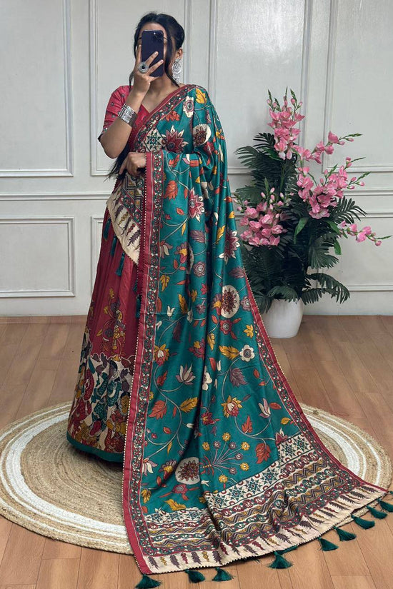 Bandhej And Ajarakh Print Lehenga