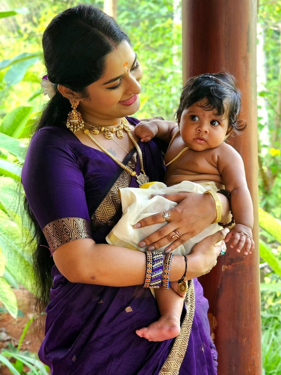 SOFT LINEN COTTON SILK SAREE