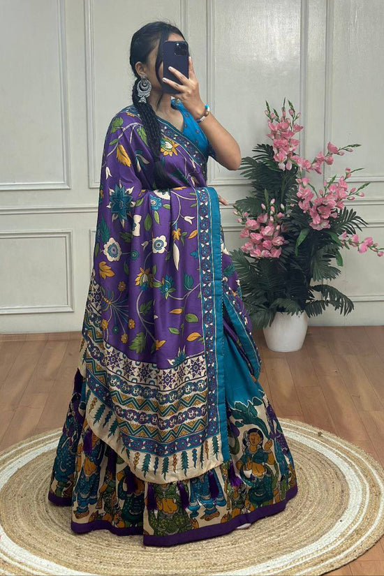 Bandhej And Ajarakh Print Lehenga