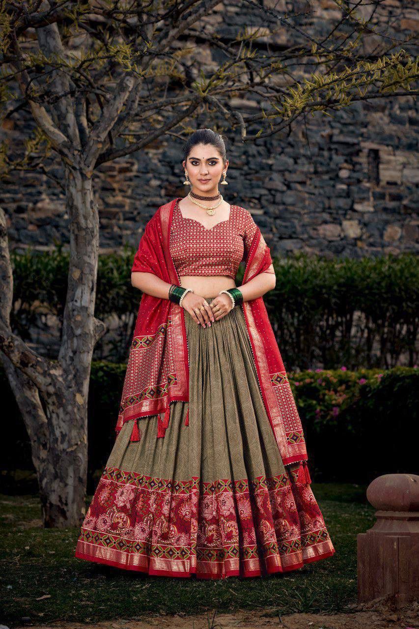 Printed Lehenga Choli