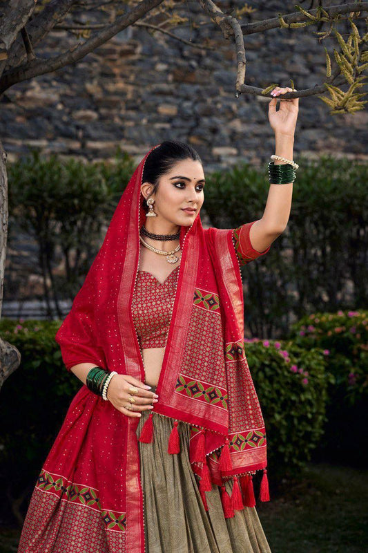 Printed Lehenga Choli