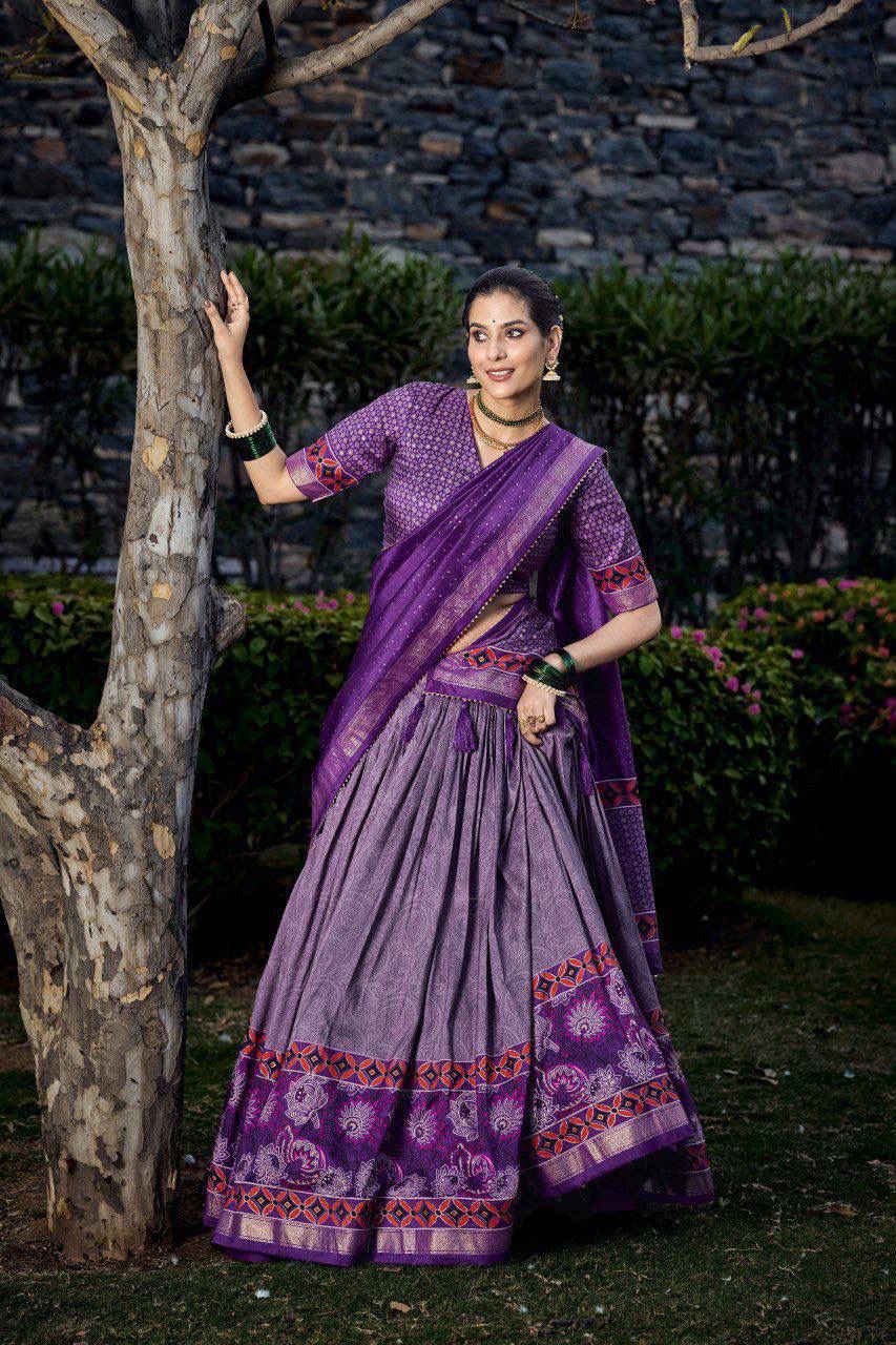 Printed Lehenga Choli