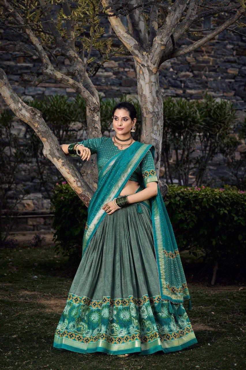 Printed Lehenga Choli