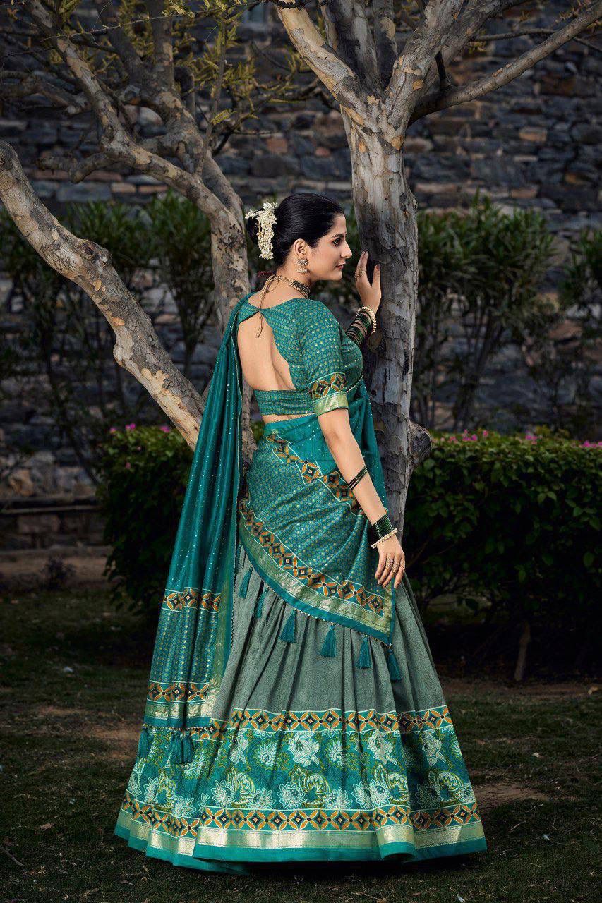 Printed Lehenga Choli