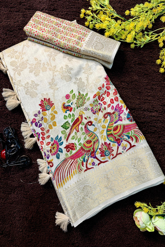 BOLLYWOOD  PREMIUM JARI VIEWING SAREE