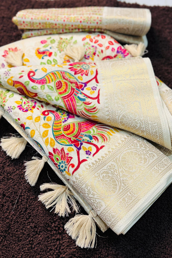 BOLLYWOOD  PREMIUM JARI VIEWING SAREE