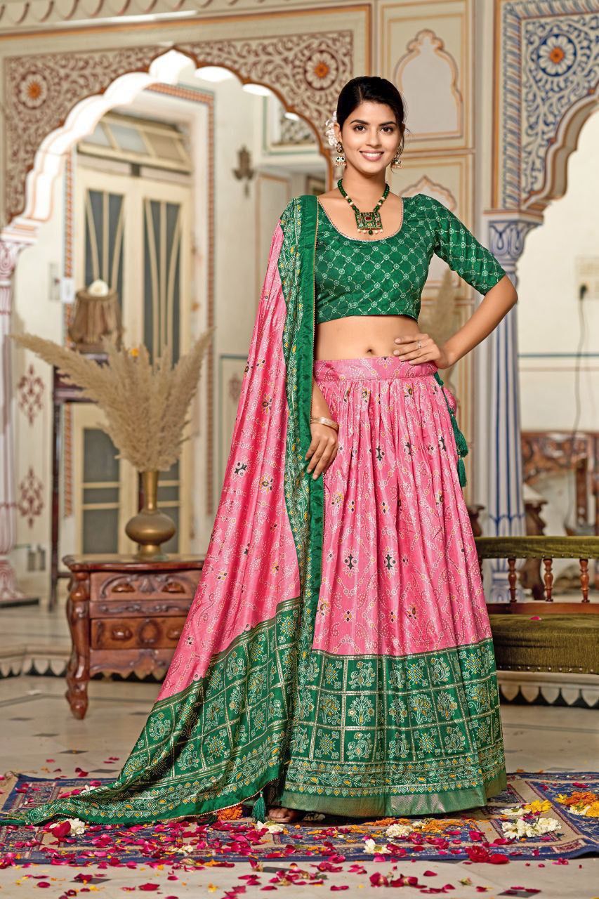 PARTY WEAR RICH  LOOK  LEHENGA