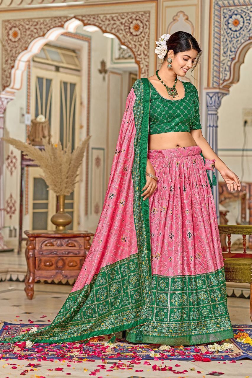 PARTY WEAR RICH  LOOK  LEHENGA