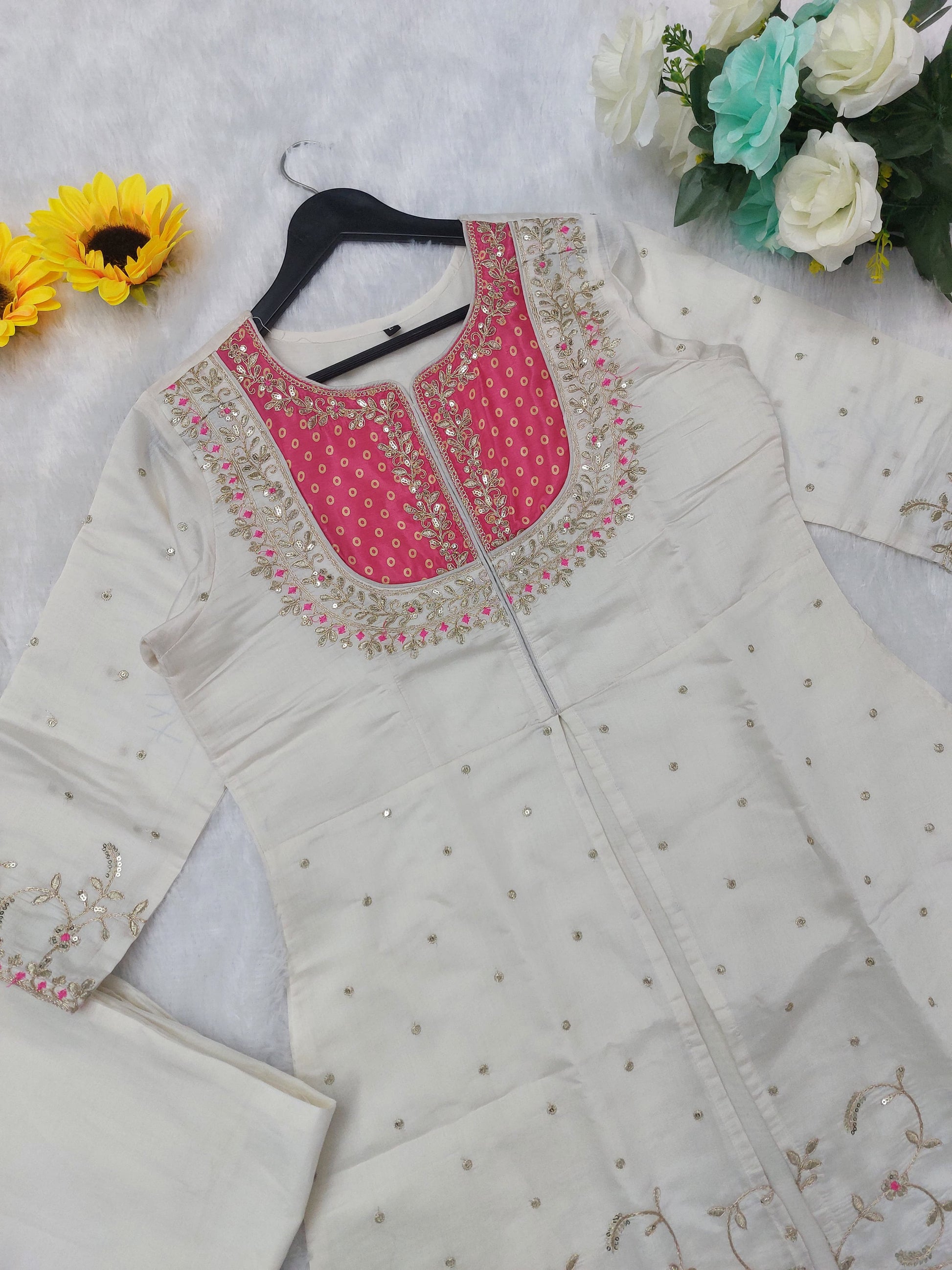Presenting a New Party Wear Look Top , Pent