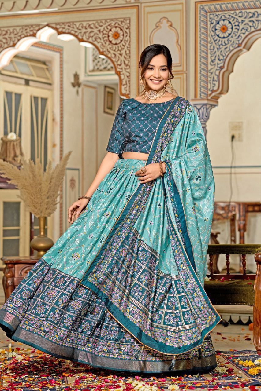 PARTY WEAR RICH  LOOK  LEHENGA