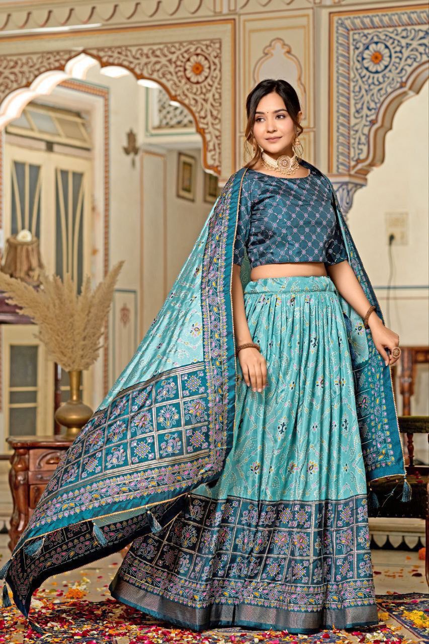 PARTY WEAR RICH  LOOK  LEHENGA
