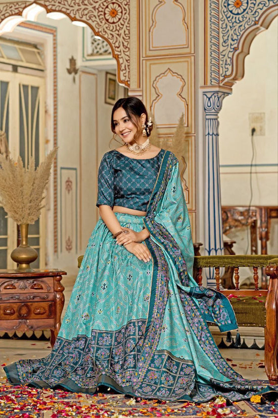 PARTY WEAR RICH  LOOK  LEHENGA