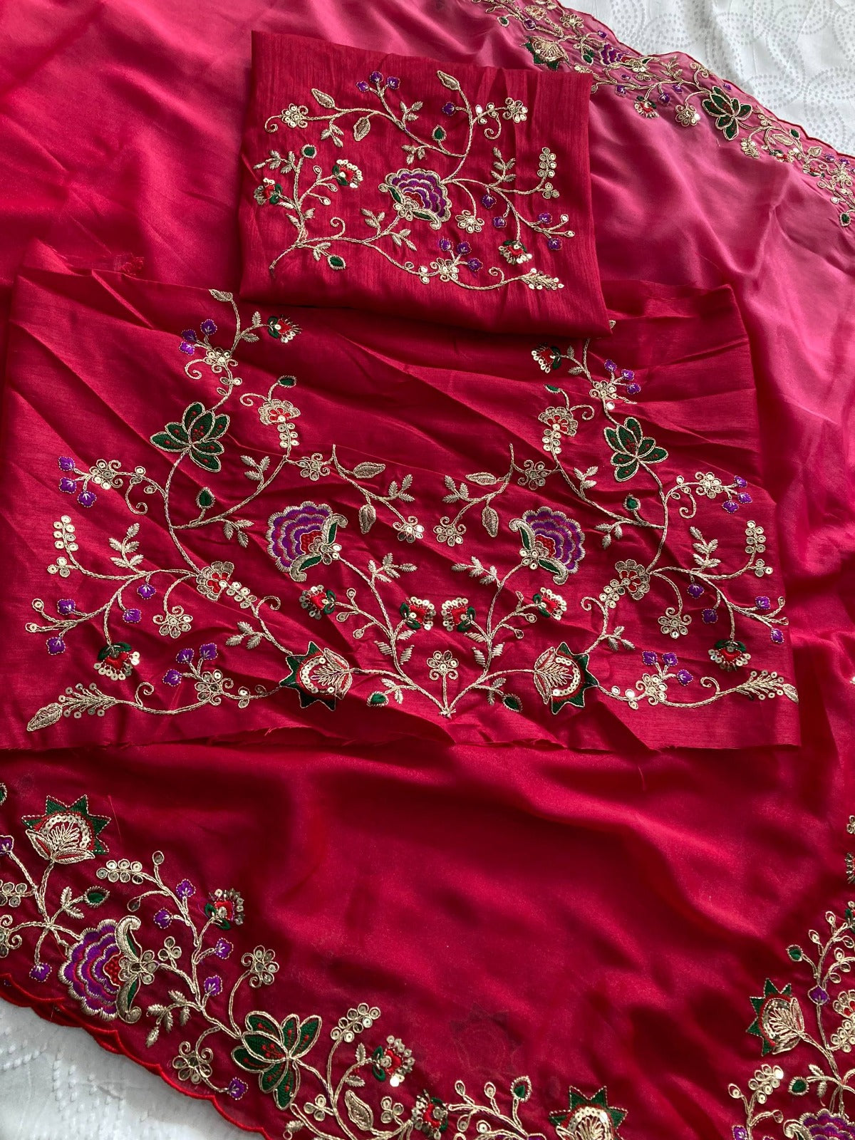 Party Wear Soft Star Georgette Saree