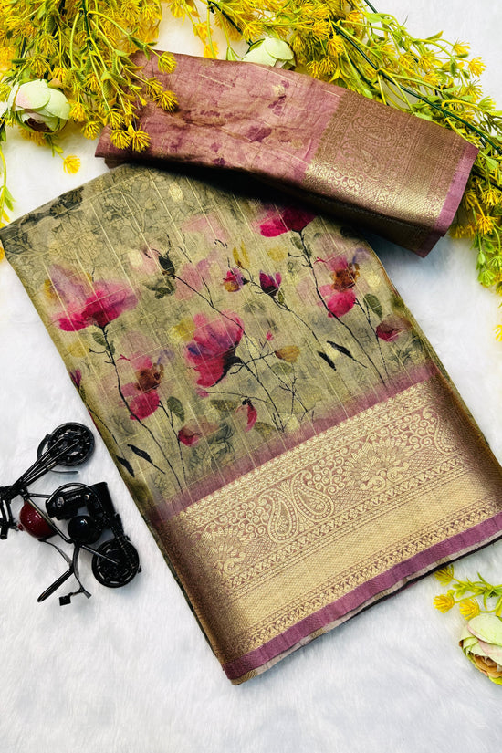 HAVY JEQURD VIWING RICH PALLU DIGITAL SAREE