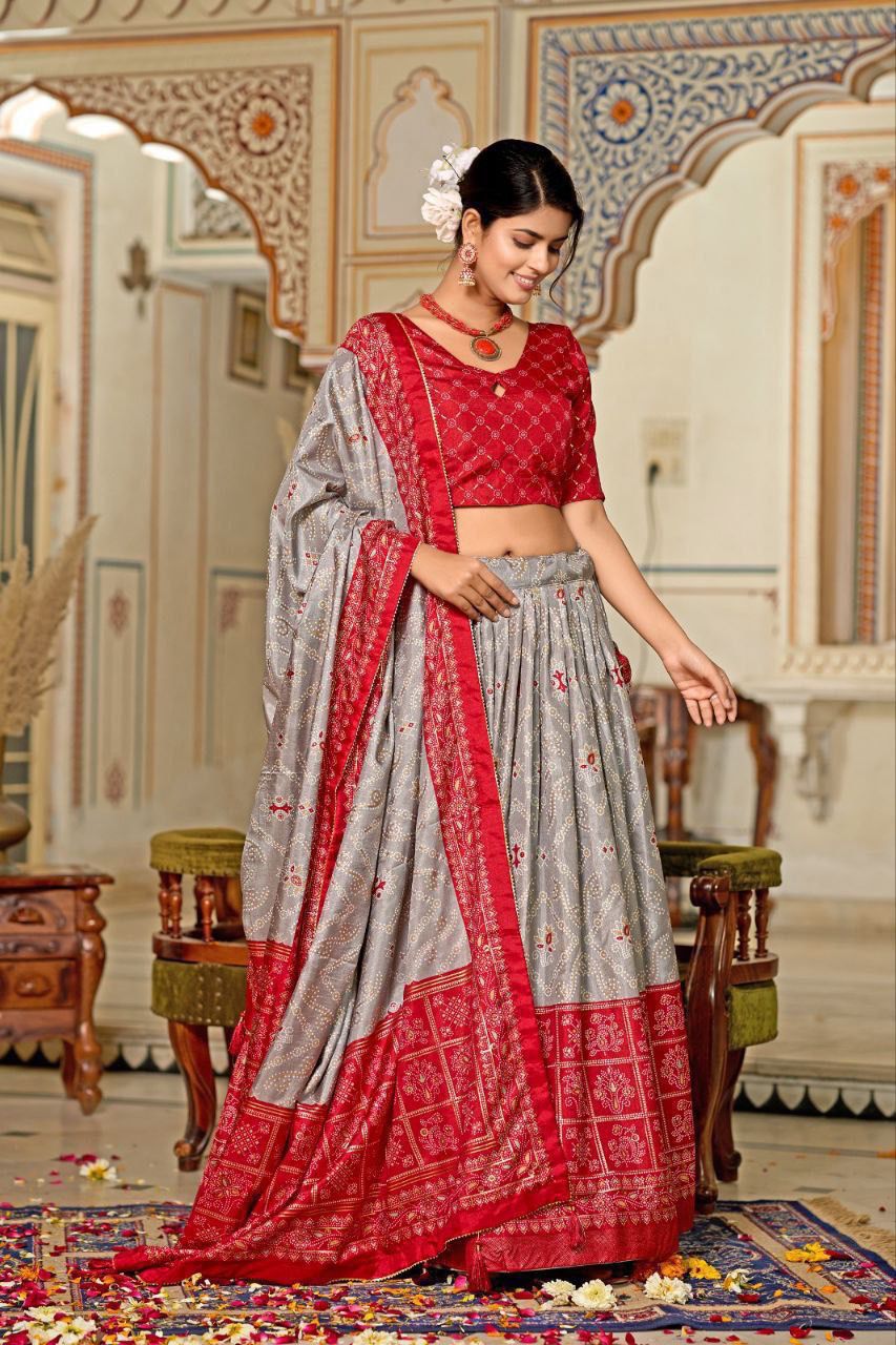 PARTY WEAR RICH  LOOK  LEHENGA