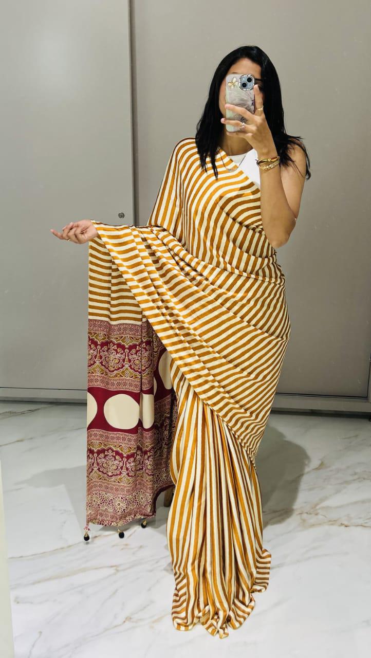Japan silk   Traditional  Look  Saree
