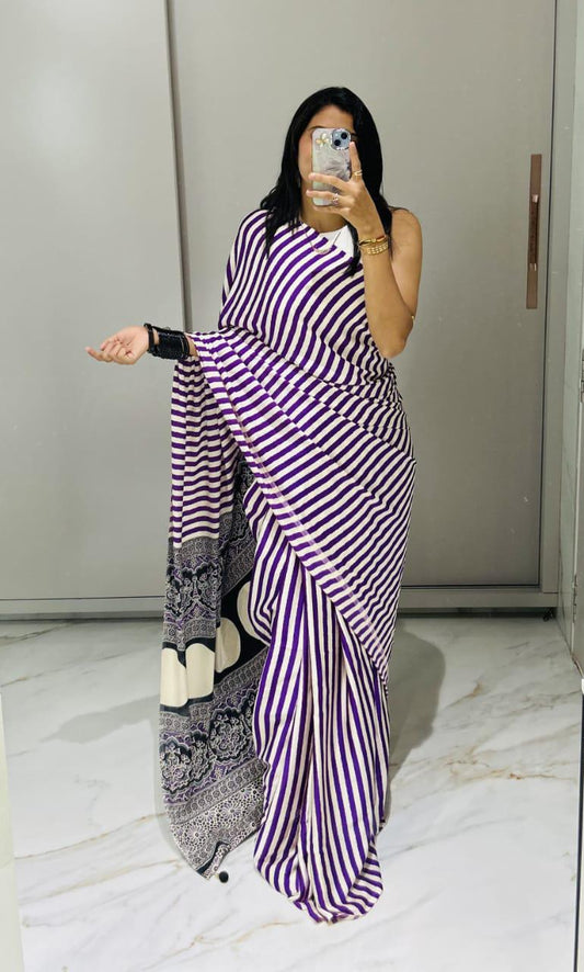 Japan silk   Traditional  Look  Saree