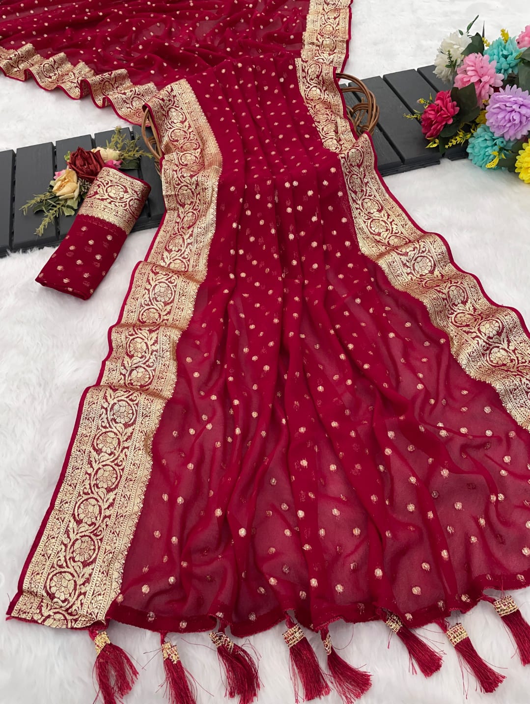 VISCOSE SAREE