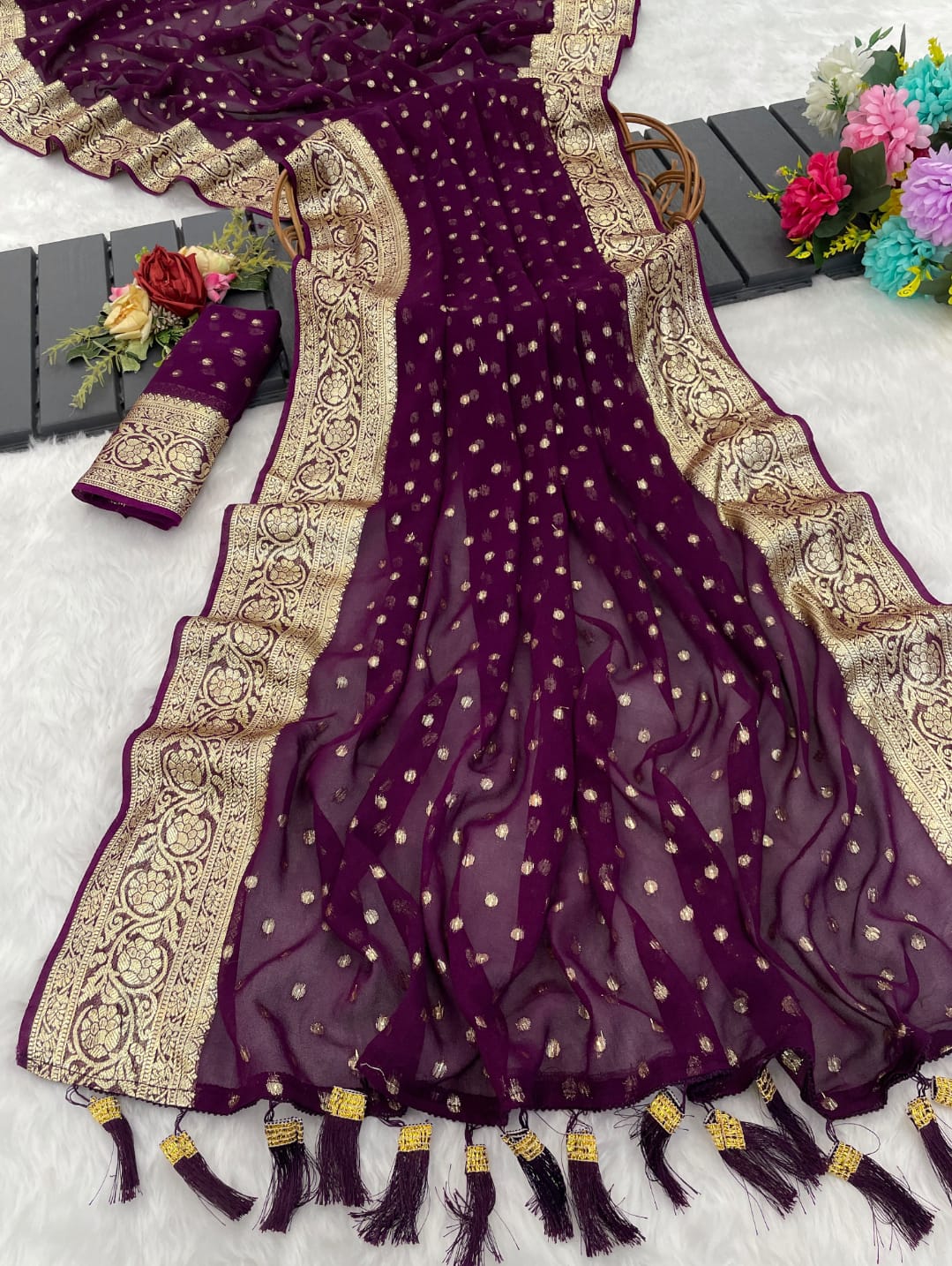 VISCOSE SAREE