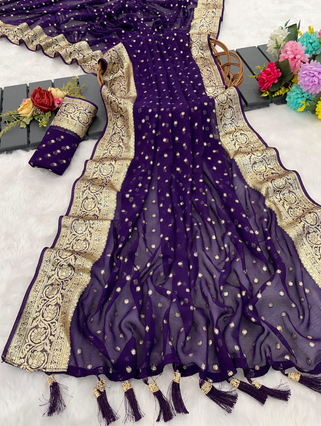 VISCOSE SAREE
