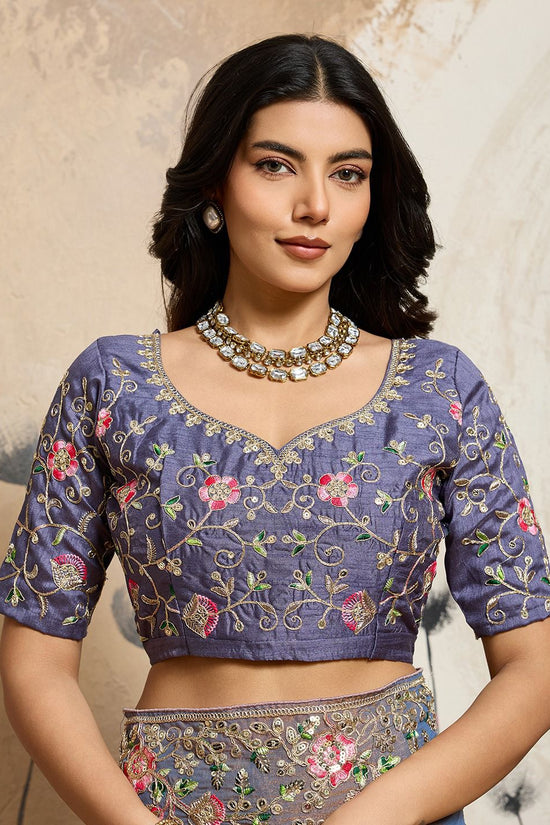 Wedding Special Party Wear Soft NxC Moss chiffon saree