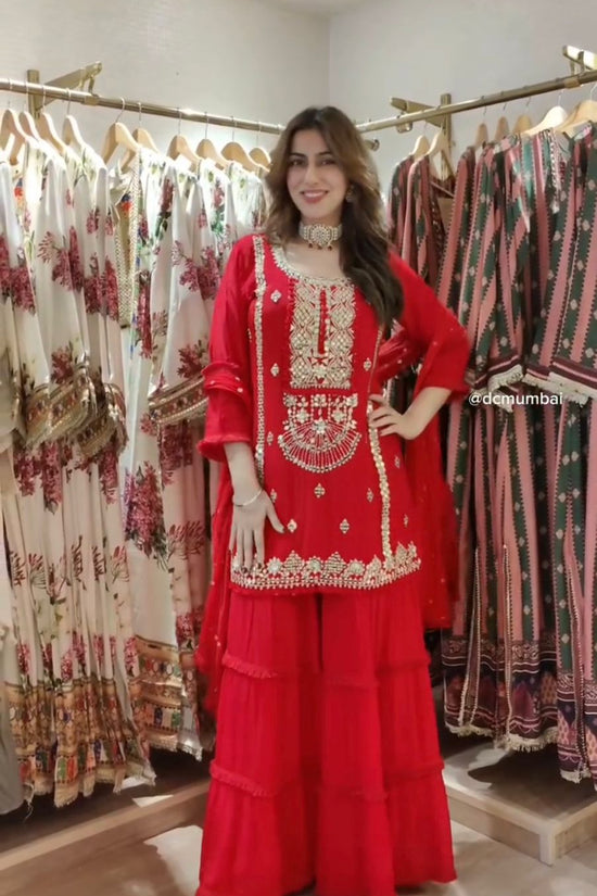 Designer Sharara Set – Elegant Ethnic Wear ✨