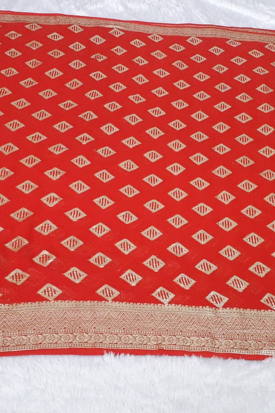 pure viscose georgette saree for women