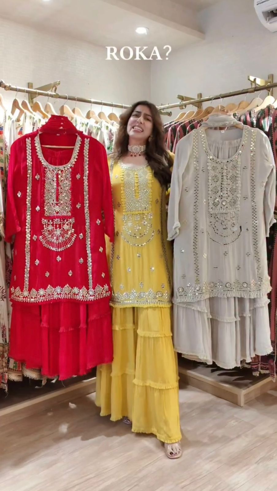 Designer Sharara Set – Elegant Ethnic Wear ✨