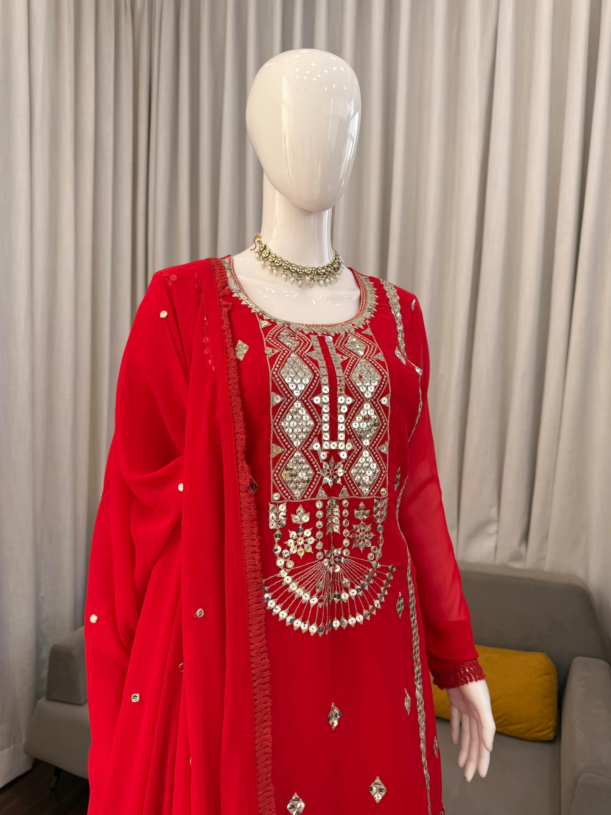 Designer Sharara Set – Elegant Ethnic Wear ✨