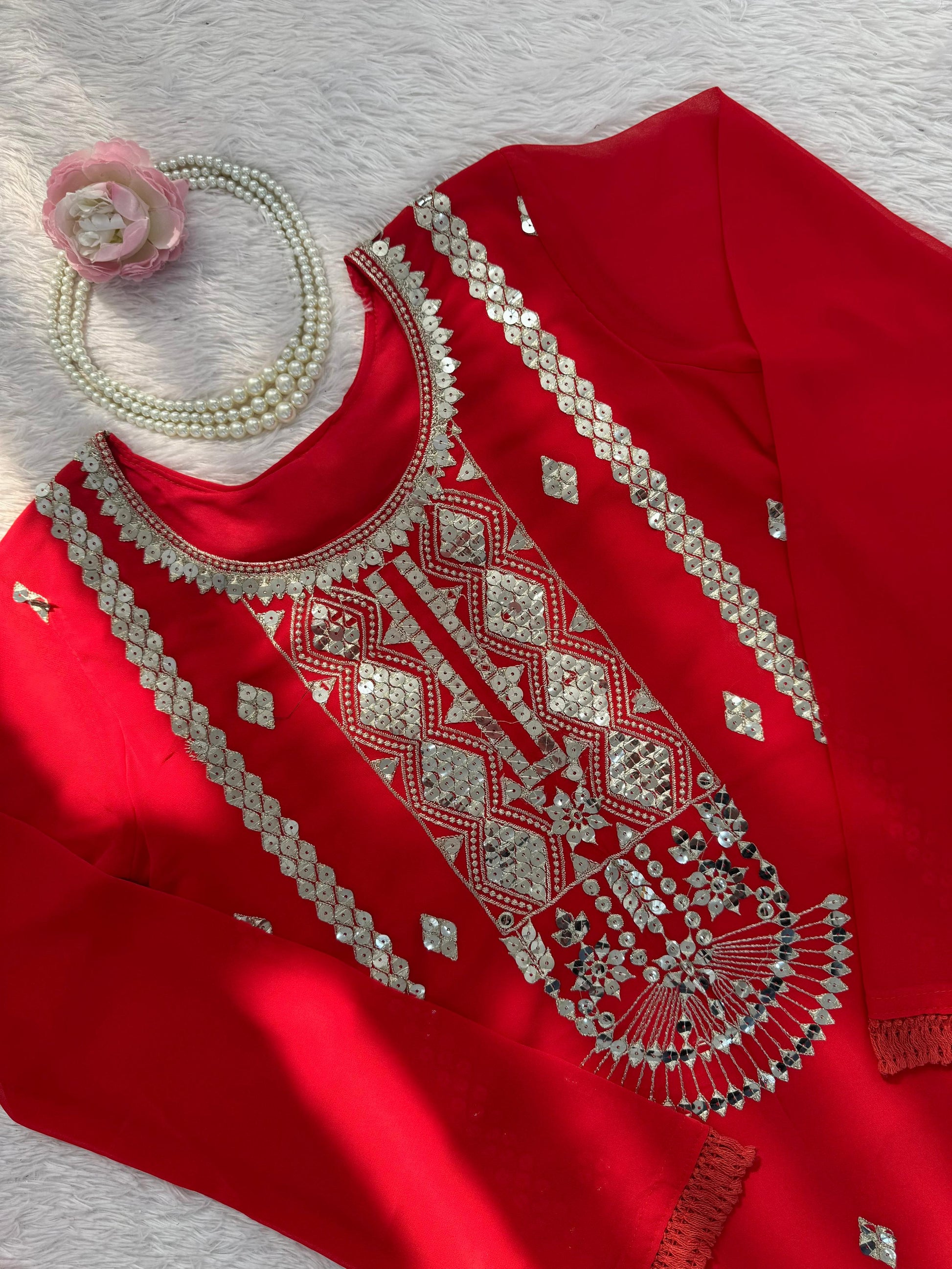 Designer Sharara Set – Elegant Ethnic Wear ✨