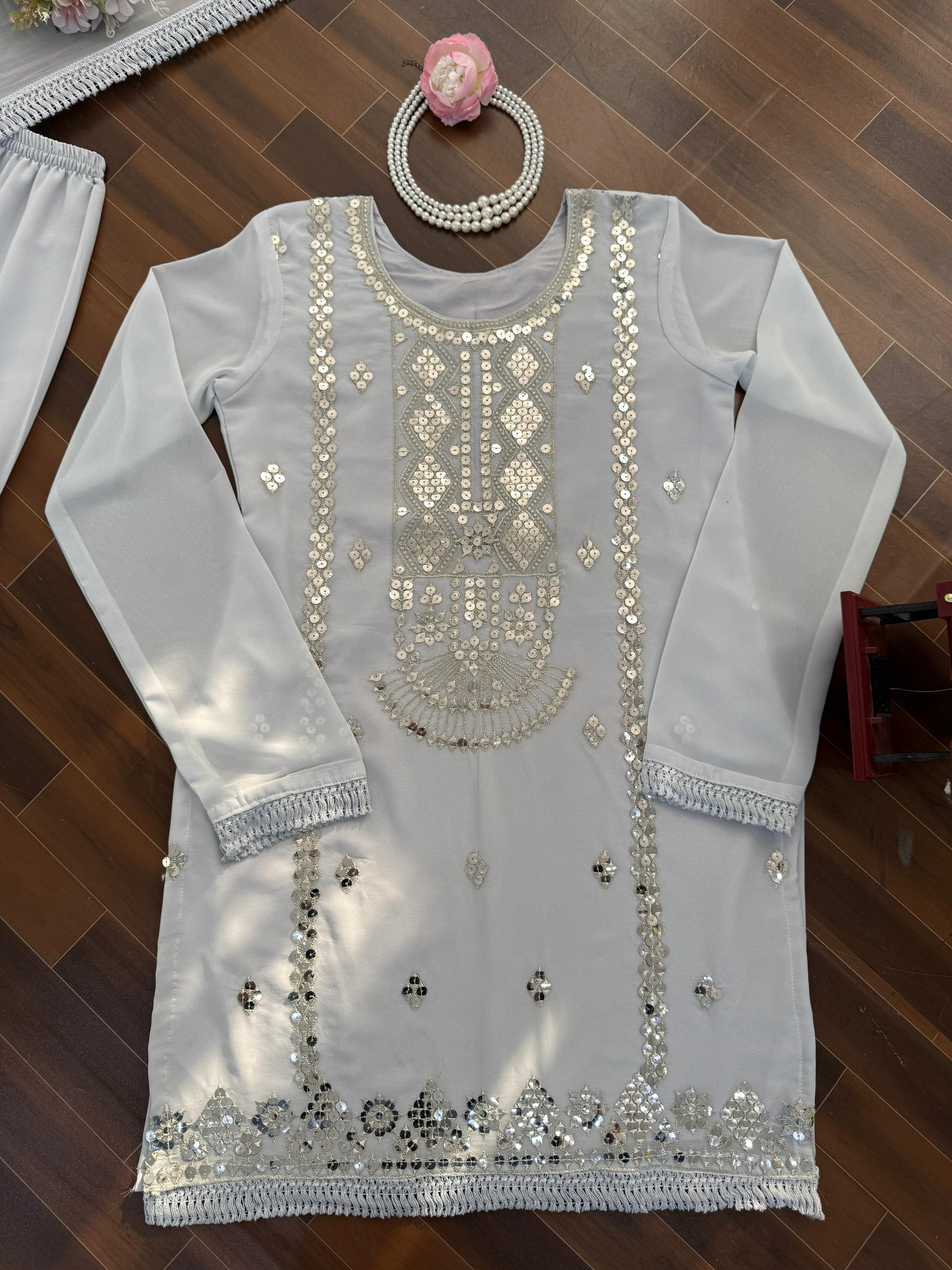 Designer Sharara Set – Elegant Ethnic Wear ✨