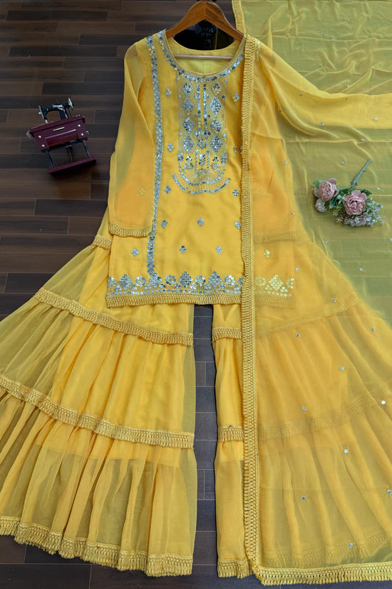 Designer Sharara Set – Elegant Ethnic Wear ✨