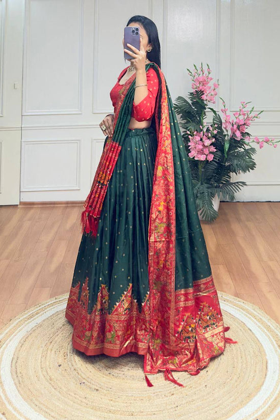 Party wear dola silk lehenga choli