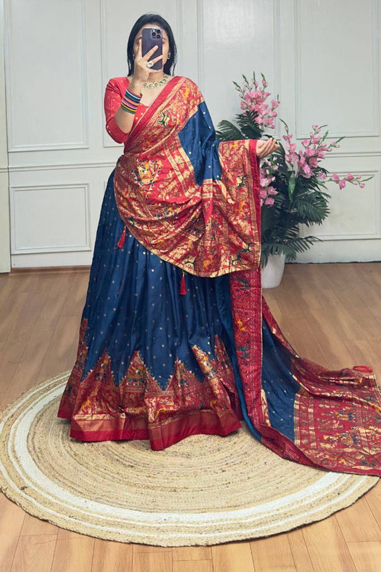 Party wear dola silk lehenga choli