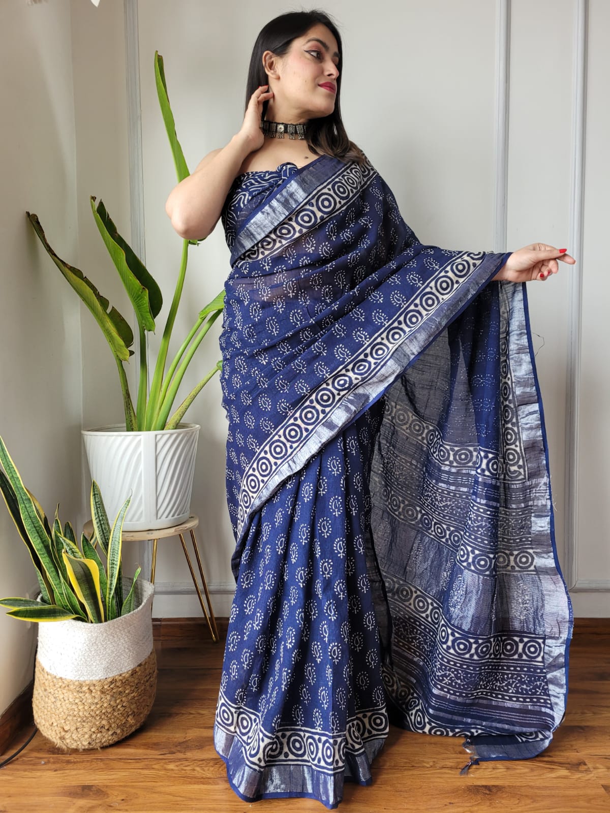 Party wear Traditional  Soft Silk Slub Saree