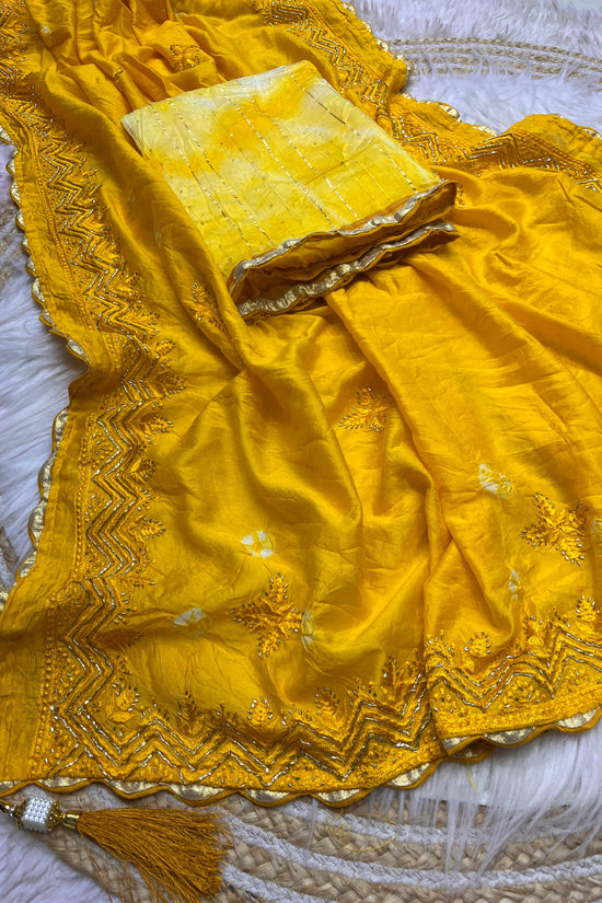 beautiful soft cotton sibori saree