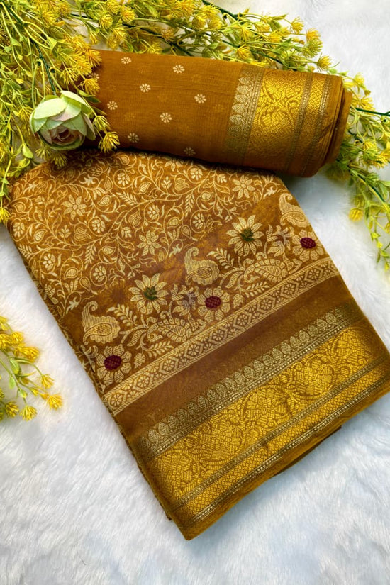 SOFT COTTON TRADITIONAL SILK SAREE