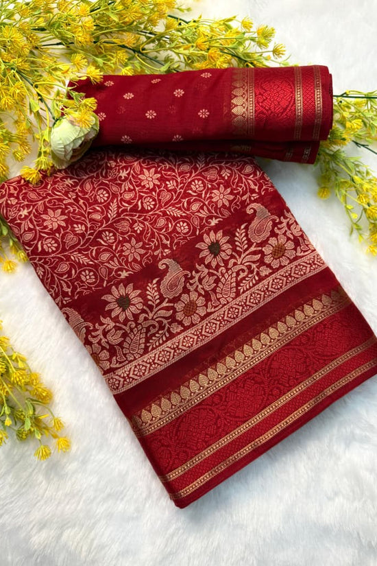 SOFT COTTON TRADITIONAL SILK SAREE