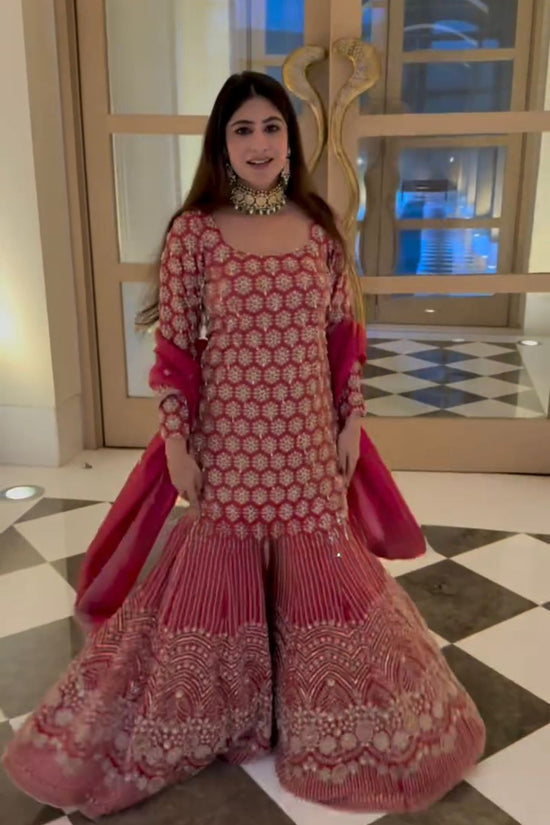 Classic Indian Anarkali with Heavy Embroidery