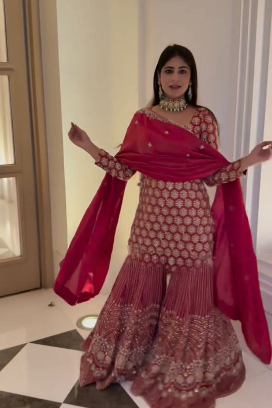 Classic Indian Anarkali with Heavy Embroidery