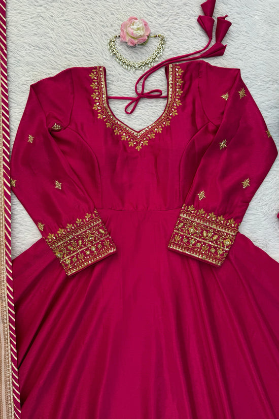 Designer Gown Set – Elegant Ethnic Wear